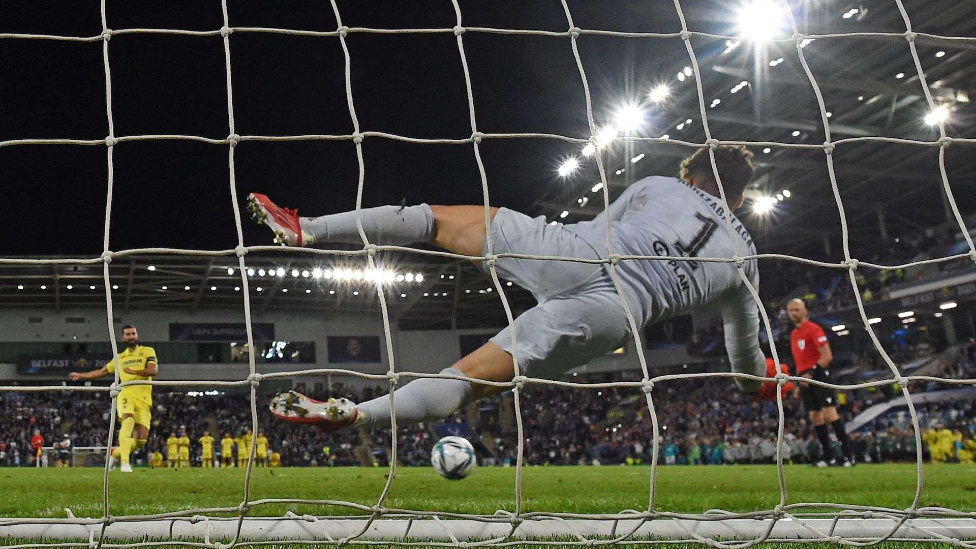 Kepa Arrizabalaga - Chelsea vs Villarreal Piala Super Eropa 2021