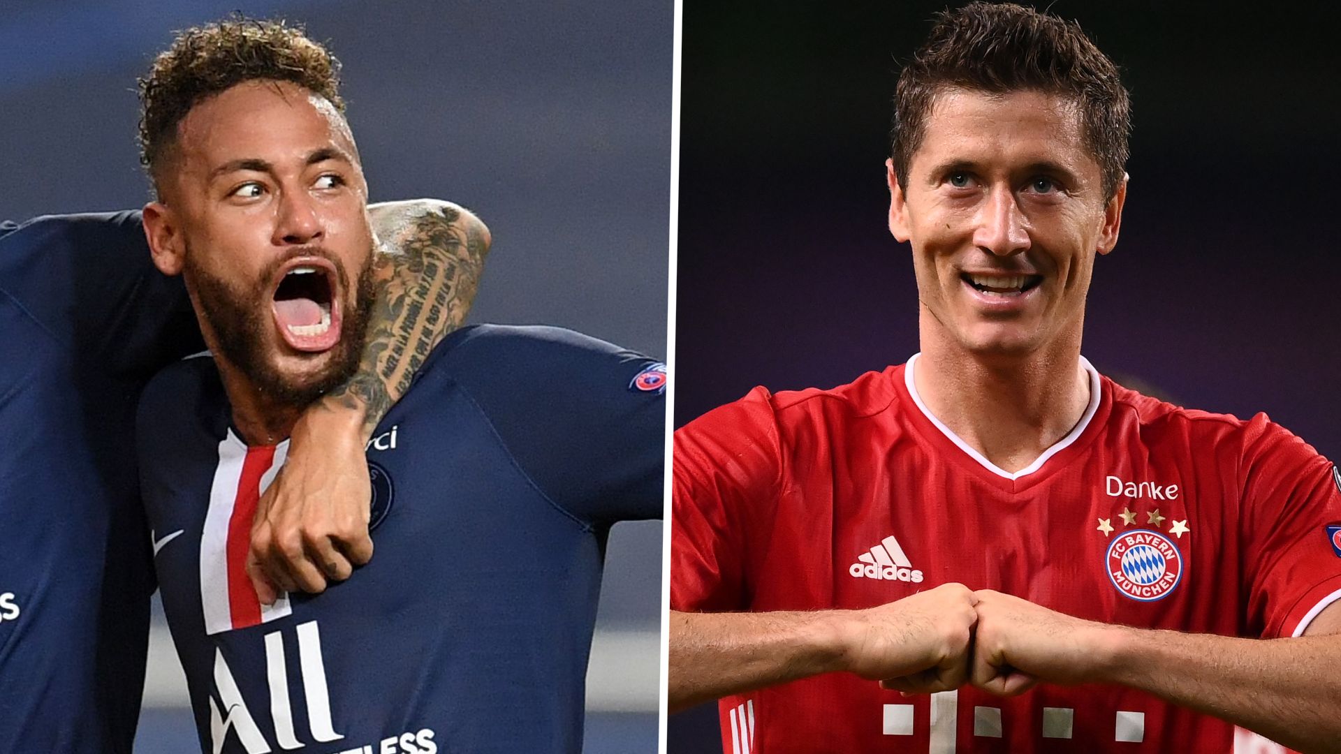 neymar lewandowski gfx