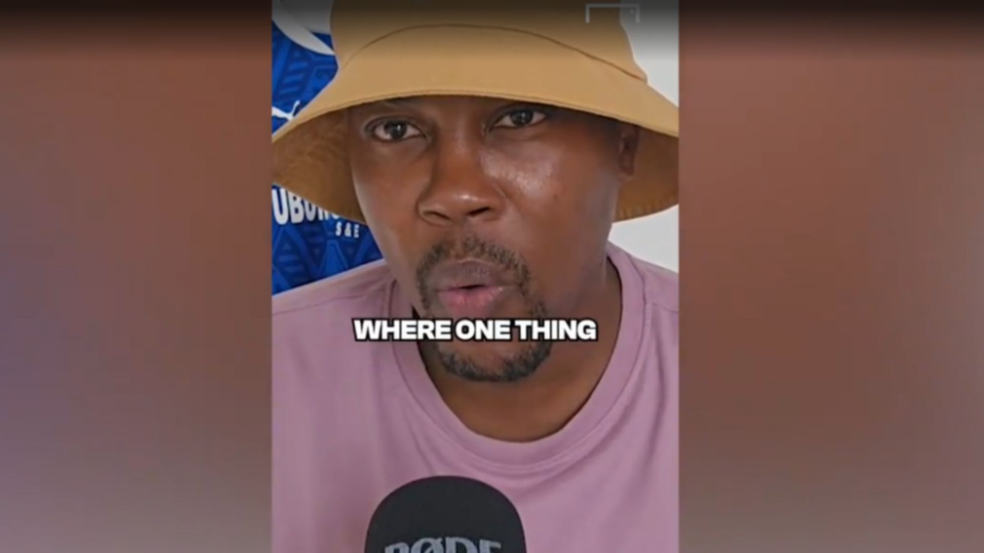 Thabiso Motloung on Player of the season video