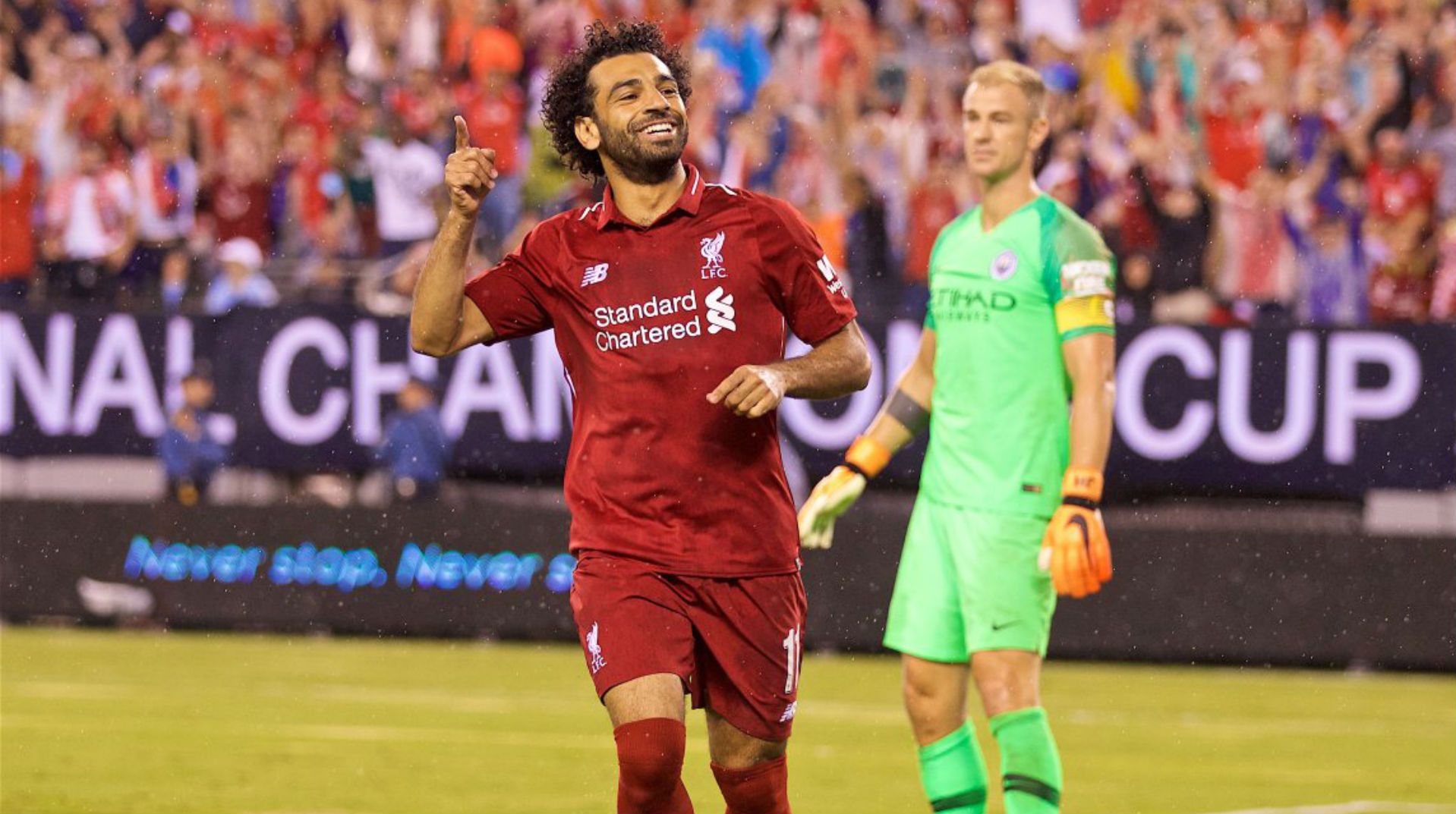 250718 Mohamed Salah Liverpool Manchester City