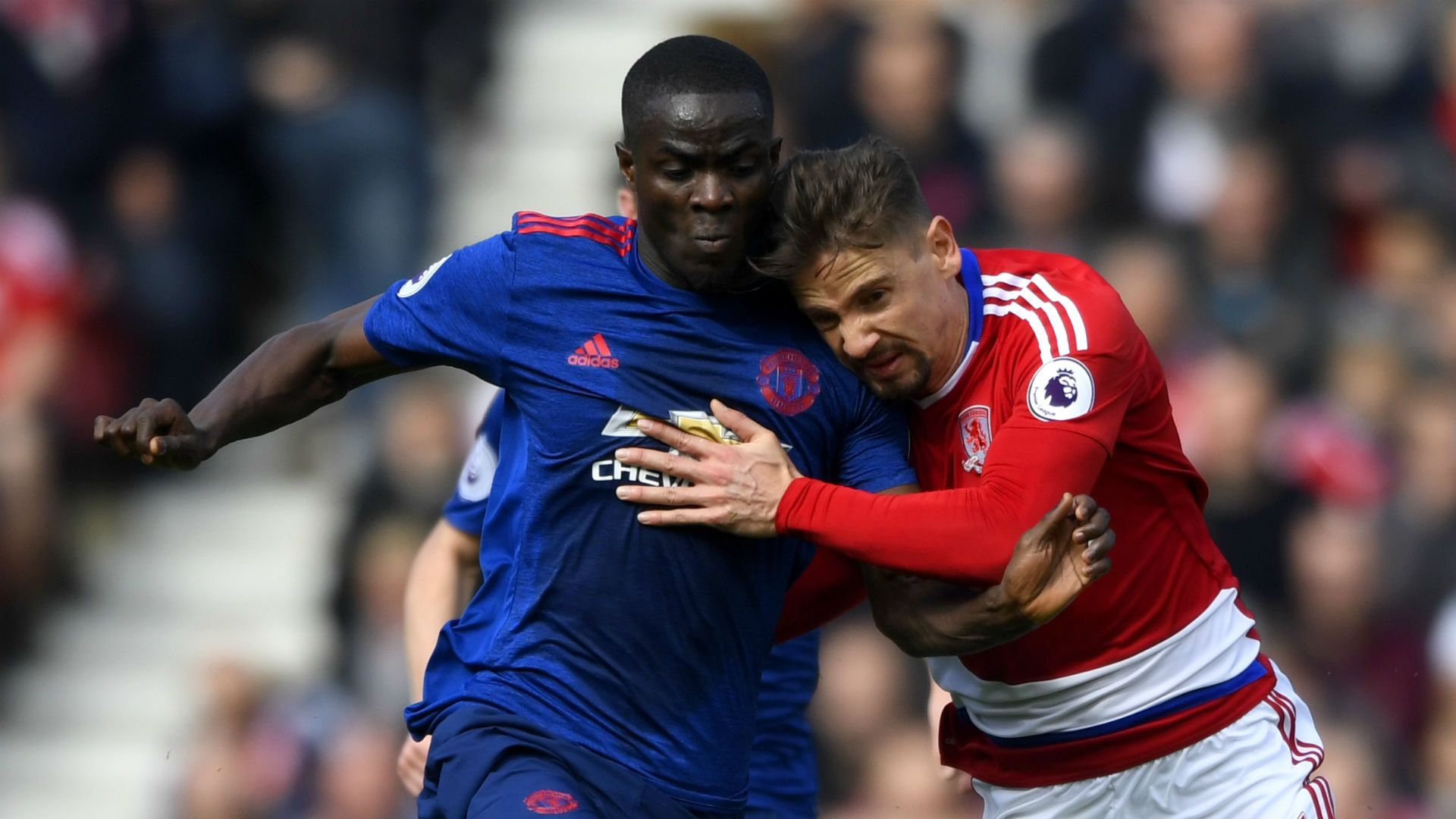 Eric Bailly Manchester United Gaston Ramirez Middlesbrough