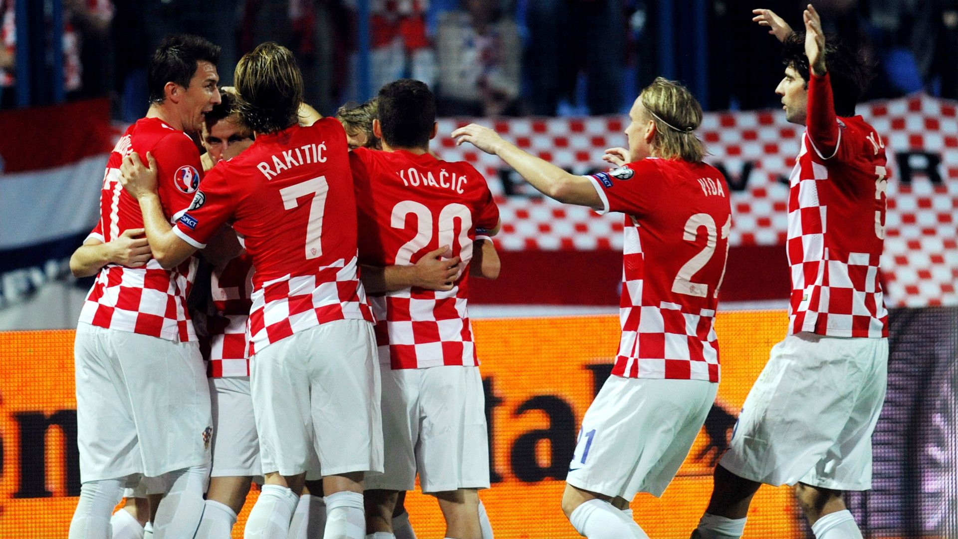 Luka Modric Croatia Azerbaijan Euro 2016 Qualifier