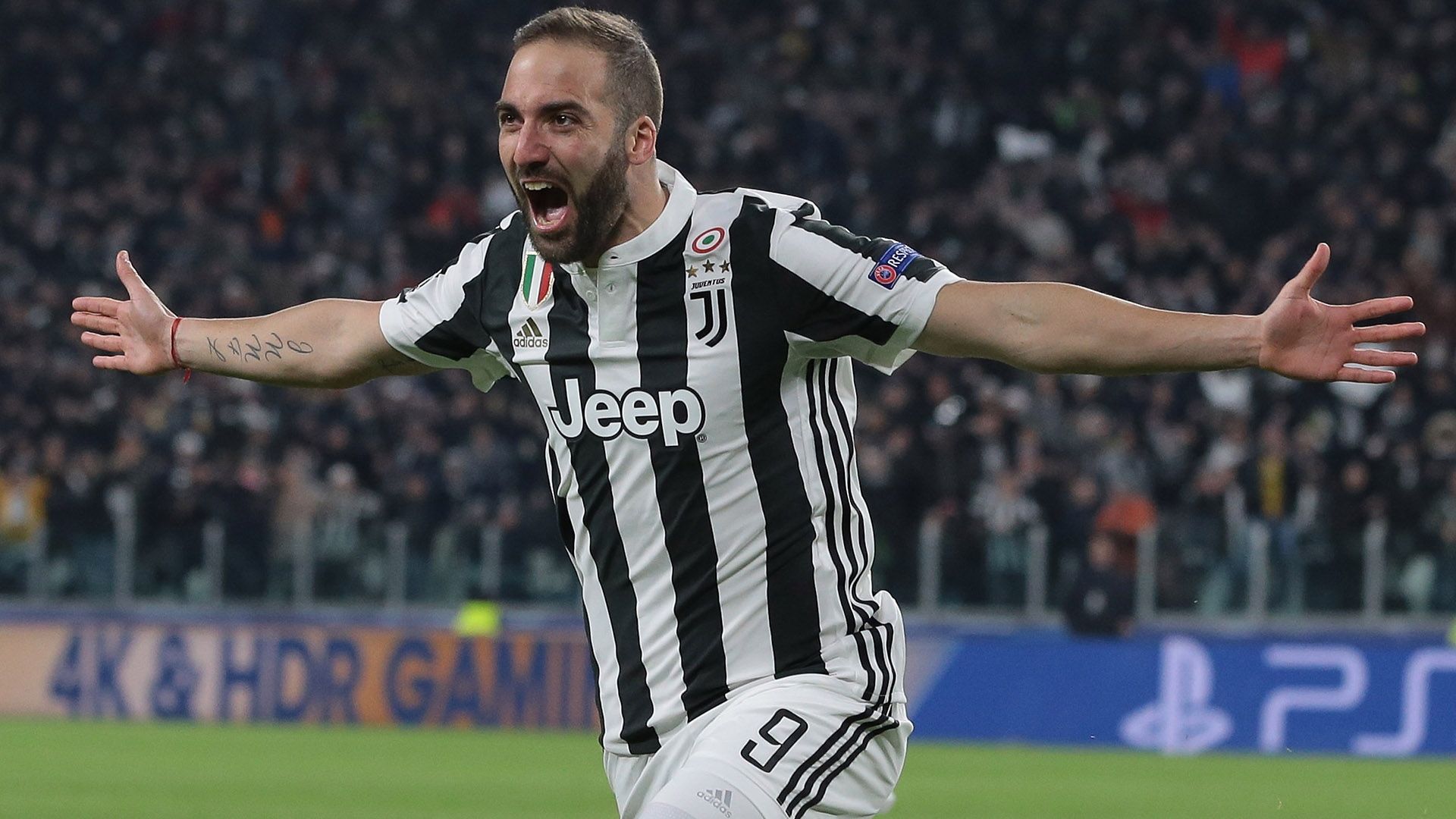 Gonzalo Higuain Juventus Tottenham Champions League