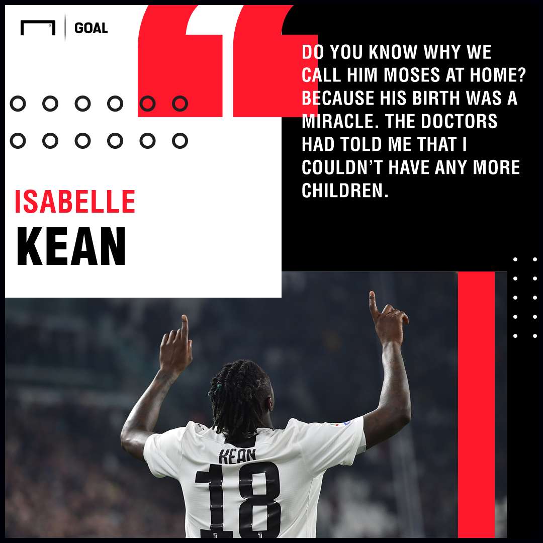 Moise Kean Juventus PS