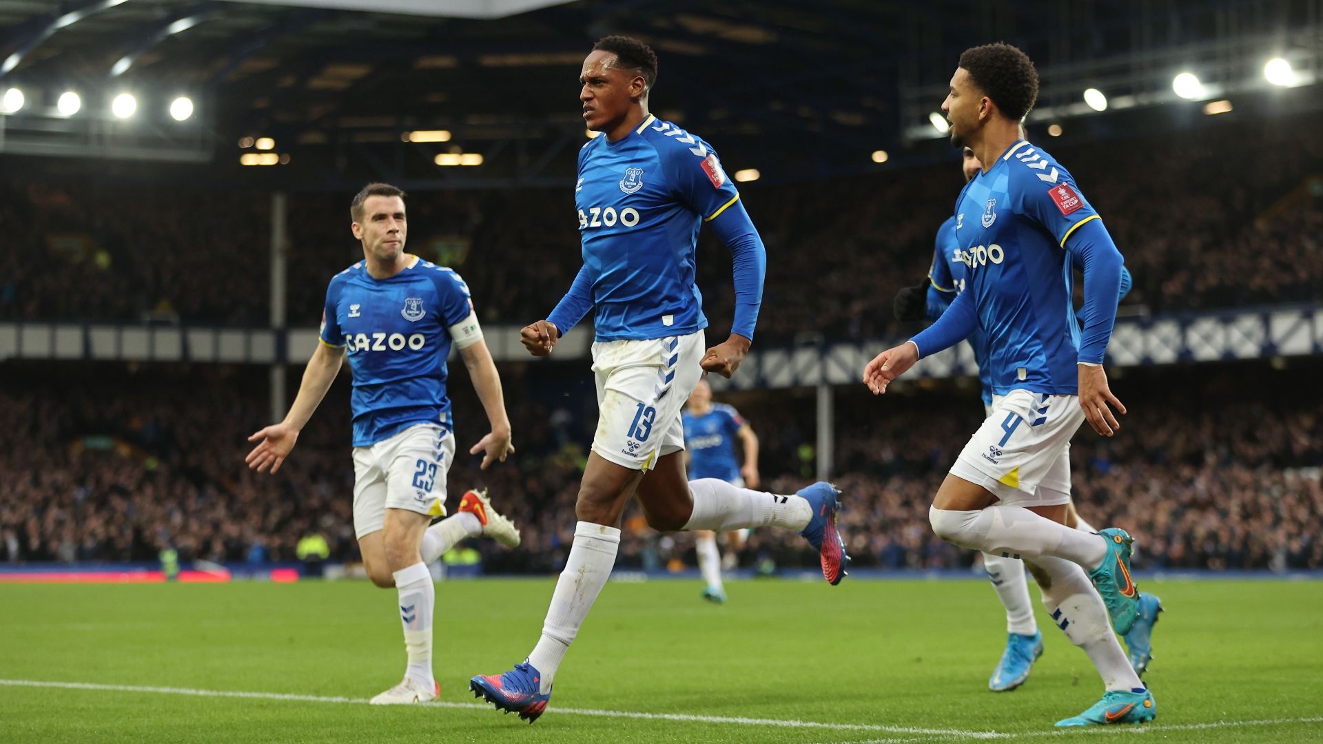 Yerry Mina Everton 2022