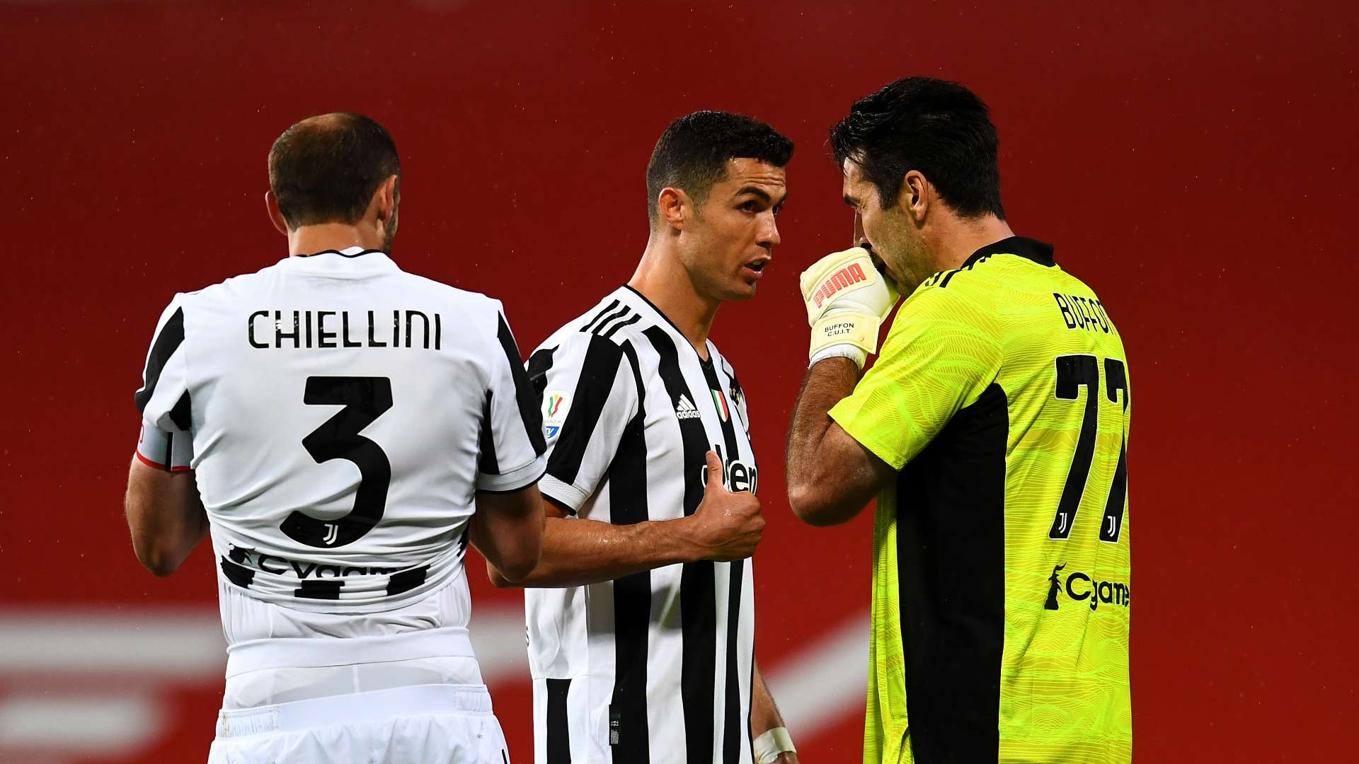 Gianluigi Buffon Cristiano Ronaldo Juventus