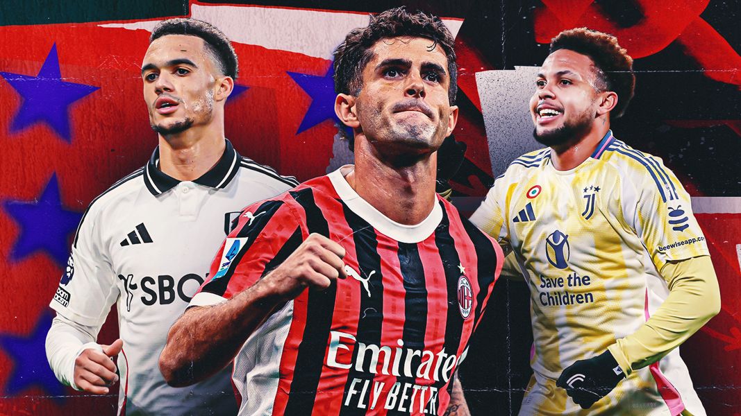 Christian Pulisic, Antonee Robinson, Weston McKennie HIC