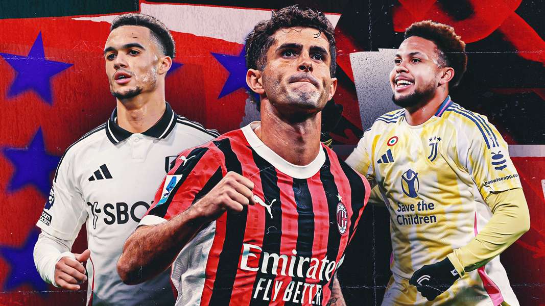 Christian Pulisic, Antonee Robinson, Weston McKennie HIC