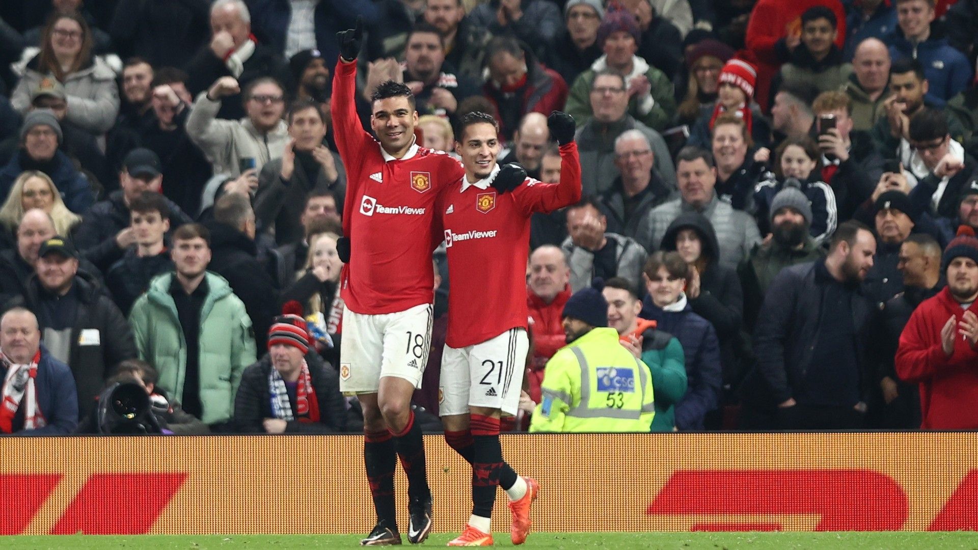 Casemiro X Antony Manchester United