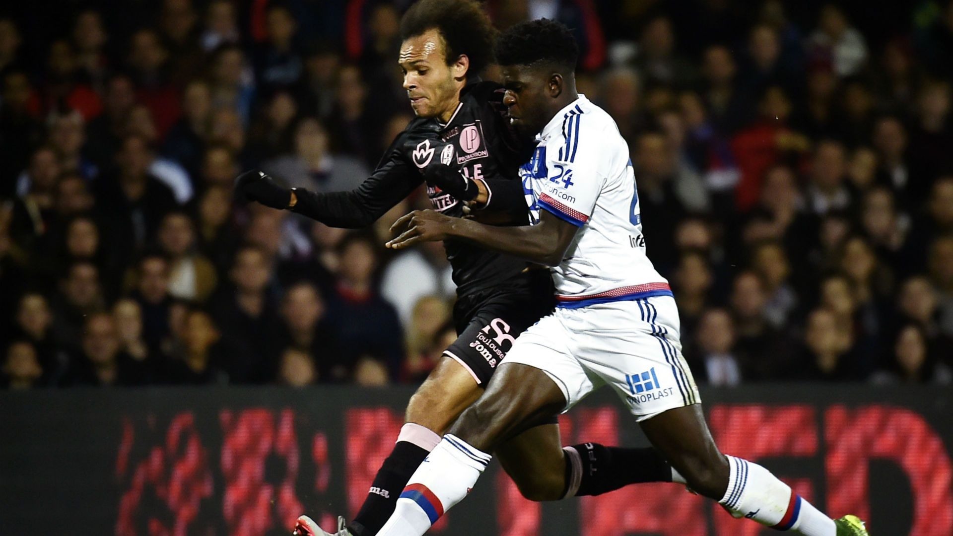 Samuel Umtiti Lyon Toulouse 10232015
