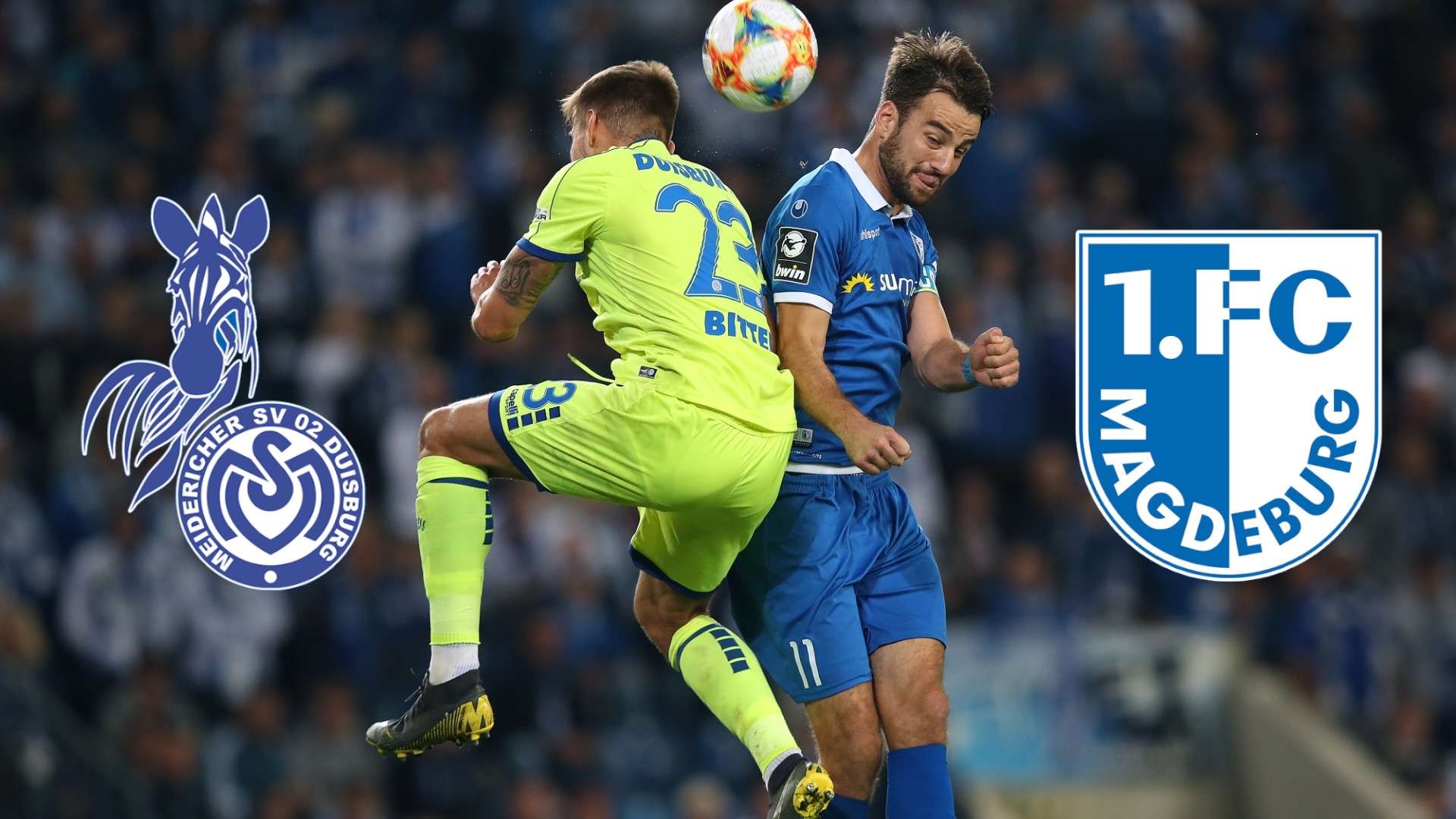 GFX MSV Duisburg 1. FC Magdeburg TV LIVE-STREAM