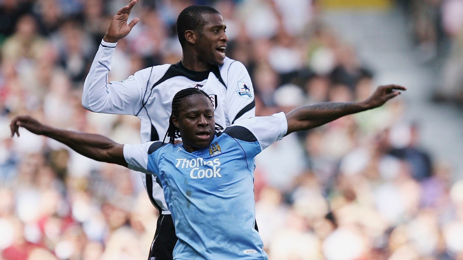 Philippe Christanval Emile Mpenza Fulham Manchester City 2007
