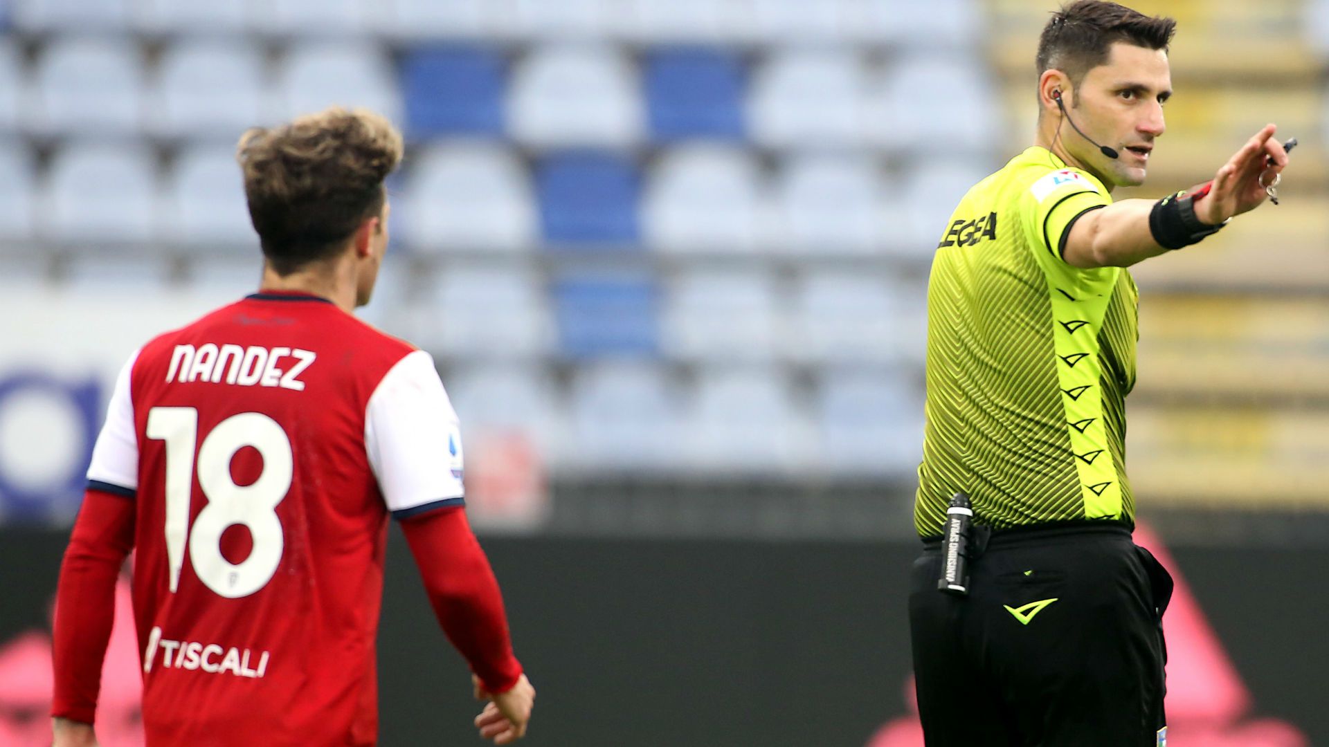 Nandez Cagliari Benevento Serie A