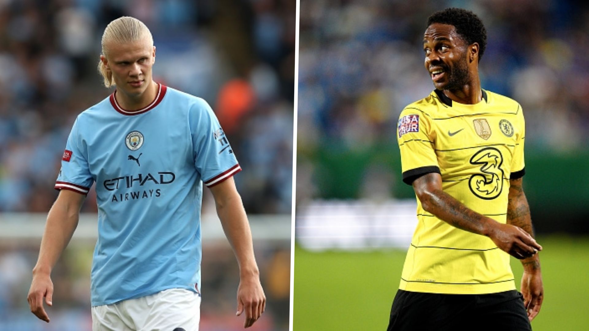 Erling Haaland & Raheem Sterling