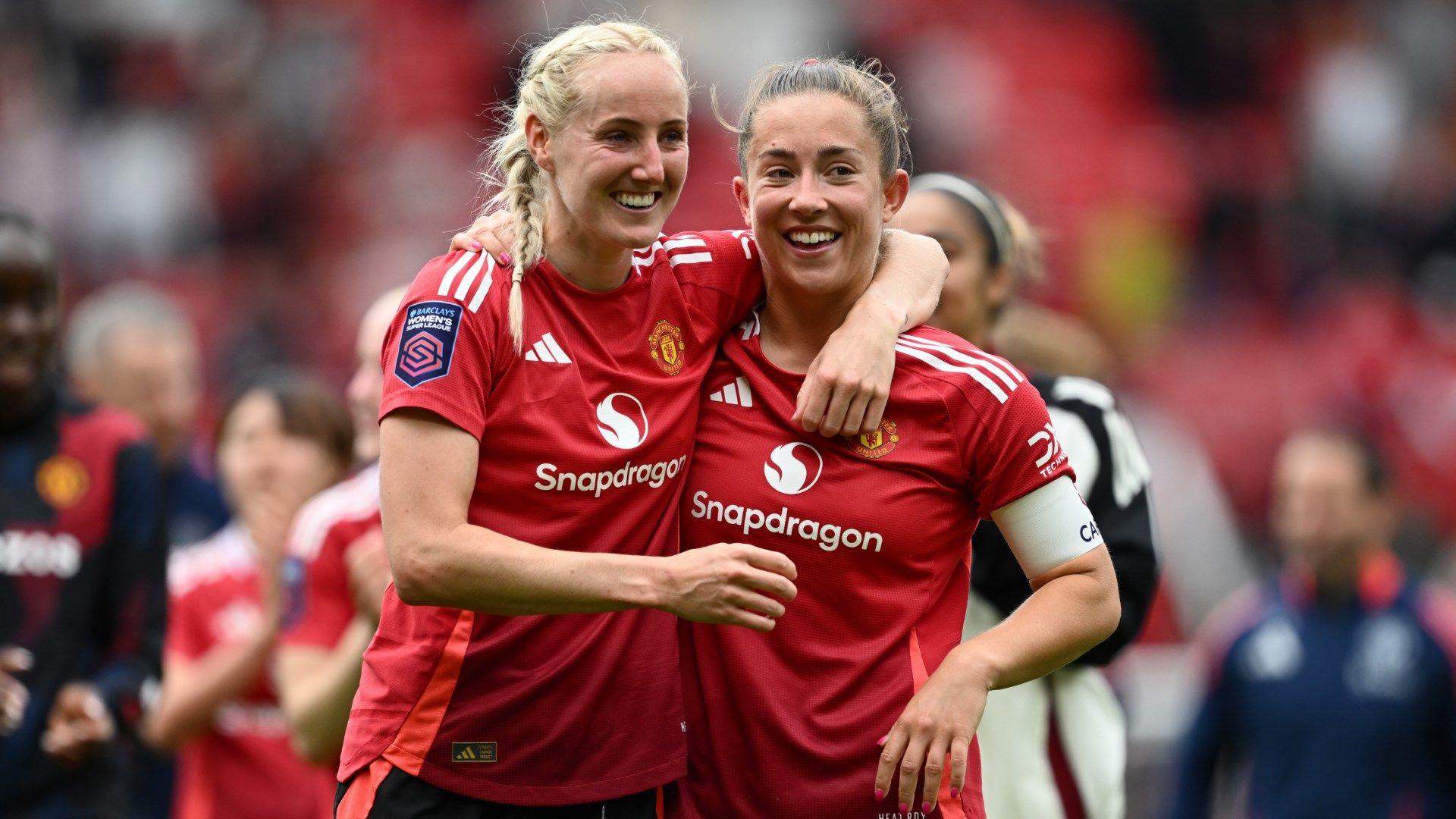 Millie Turner Maya Le Tissier Man Utd Women 2024-25