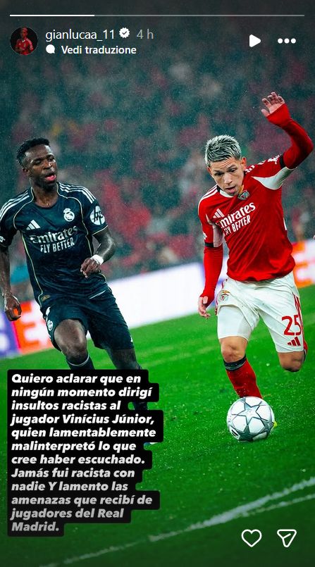 Story Prestianni Vinicius Junior