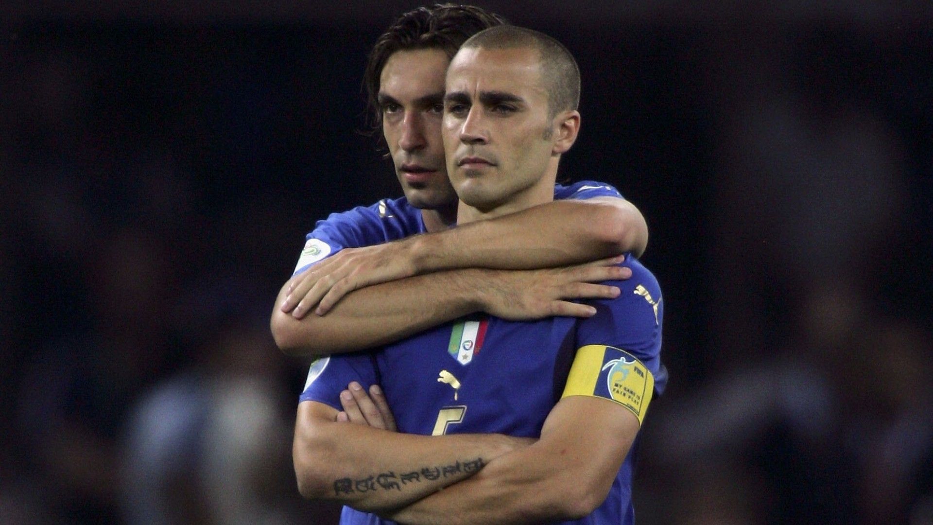 Pirlo Cannavaro Italy 2006