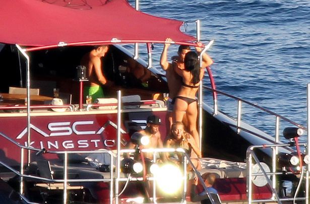 Ronaldo boat