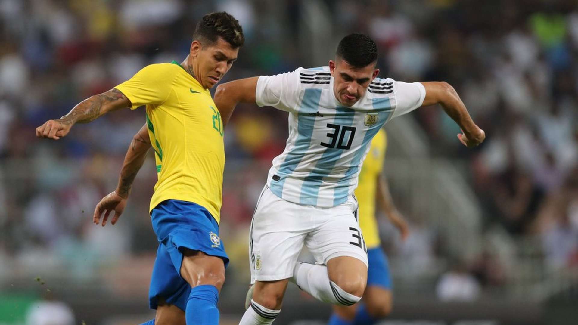 Brazil Argentina Friendly 10162018