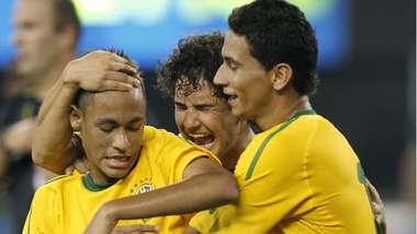 Neymar Pato Ganso Brazil 07092015