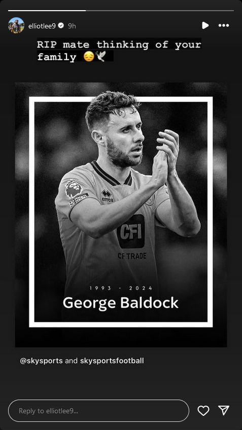 Elliot Lee tribute Baldock