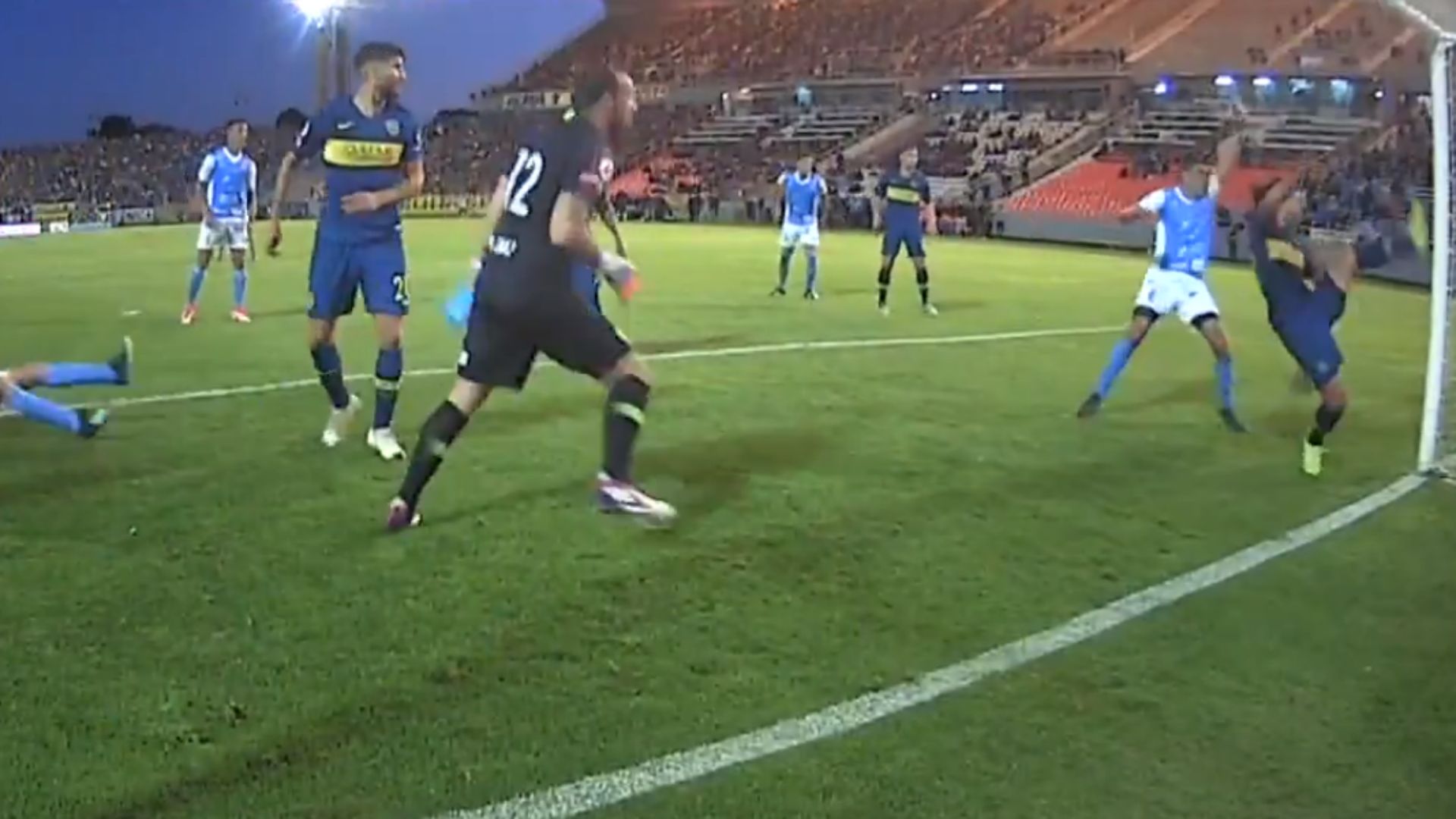 CAPTURA TV Boca Estudiantes Rio Cuarto Copa Argentina 19042019