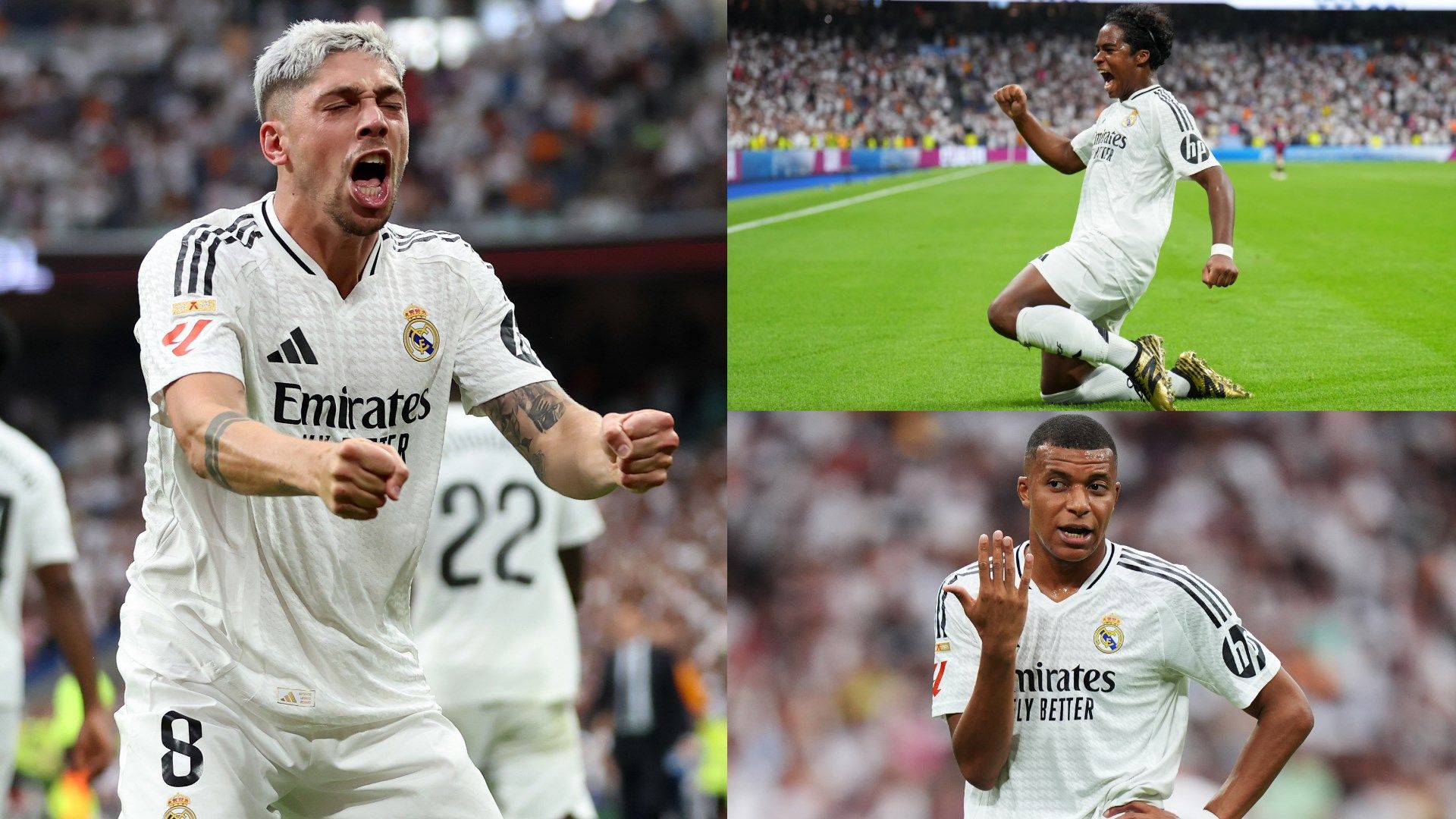 Real Madrid vs Real Valladolid player ratings: Fede Valverde, Brahim Diaz and super-sub Endrick outshine wasteful Kylian Mbappe as La Liga champions stroll to first win of 2024/25 season without Jude Bellingham