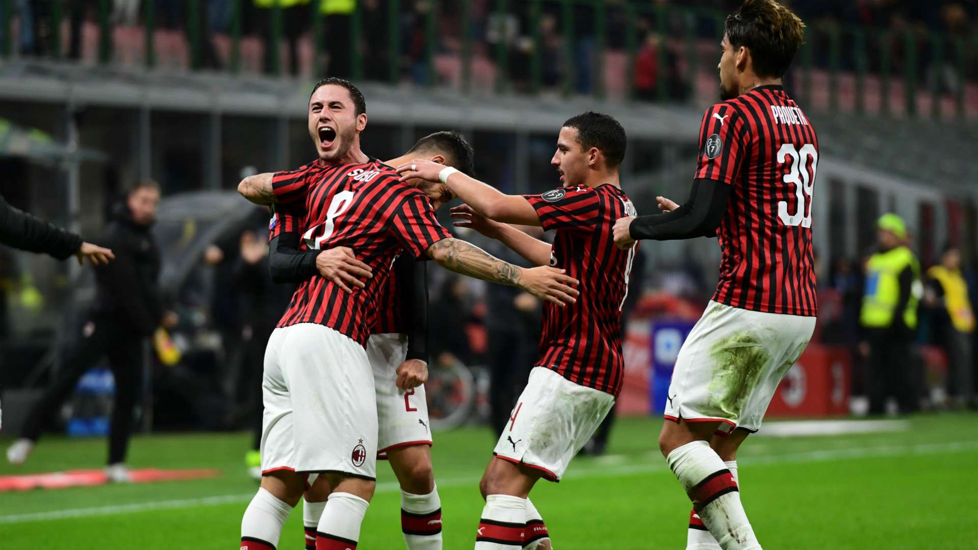 Suso celeb Milan SPAL