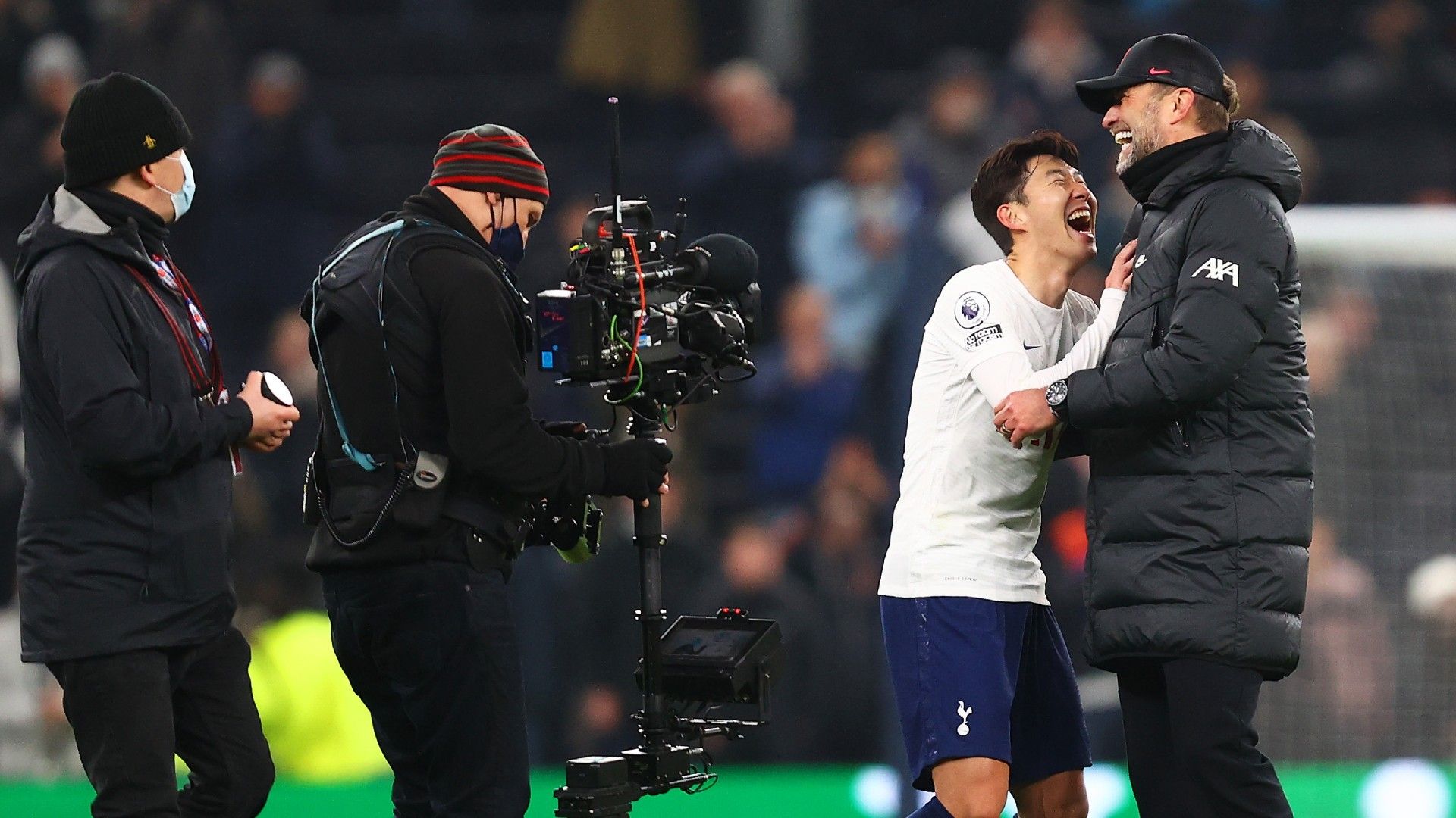 Jurgen Klopp Son Heung-min Tottenham vs Liverpool Premier League 2021-22