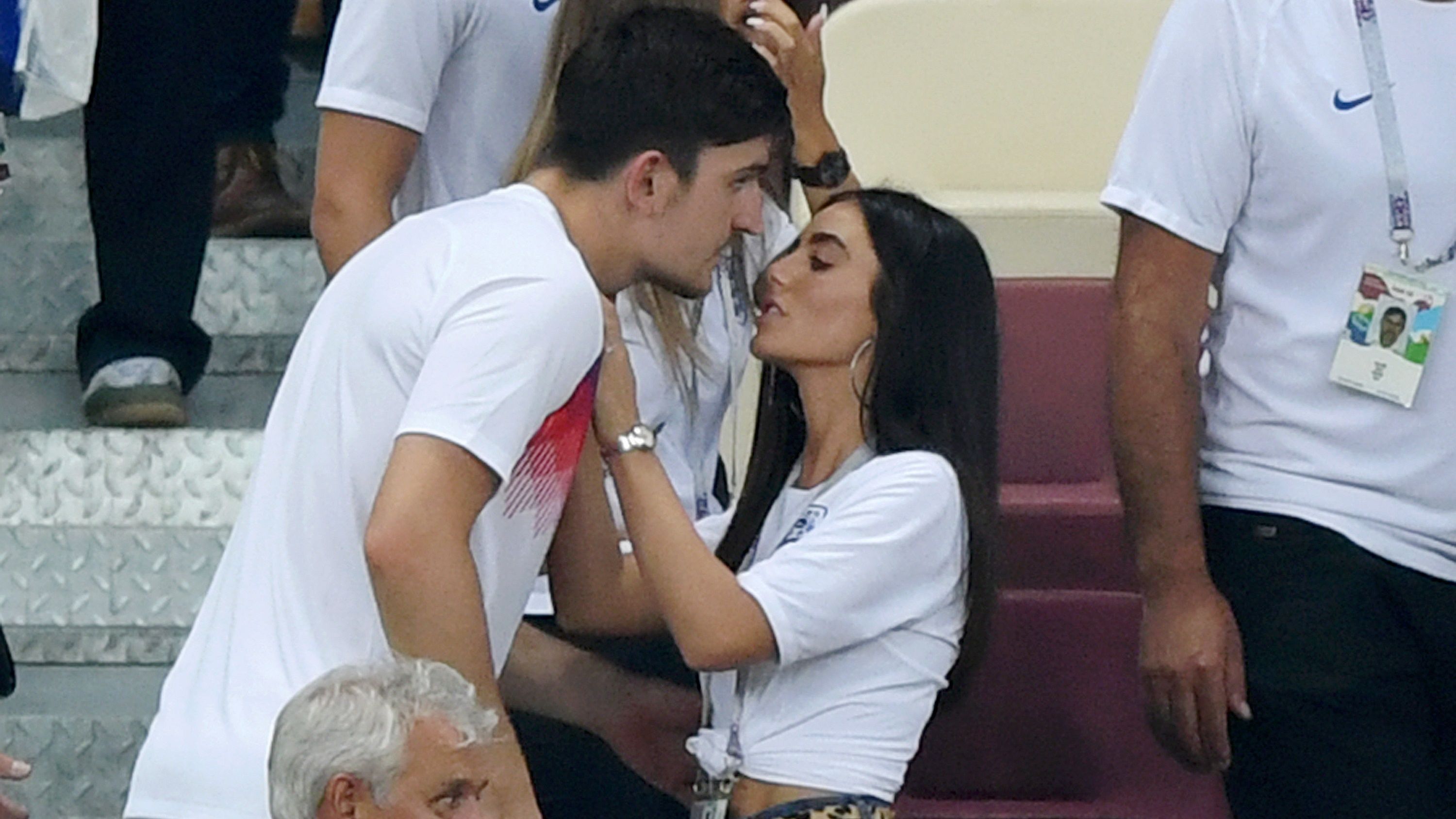 Harry Maguire & girlfriend