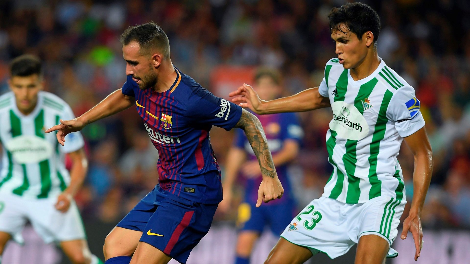 Paco Alcacer Aissa Mandi Barcelona Betis LaLiga 20082017