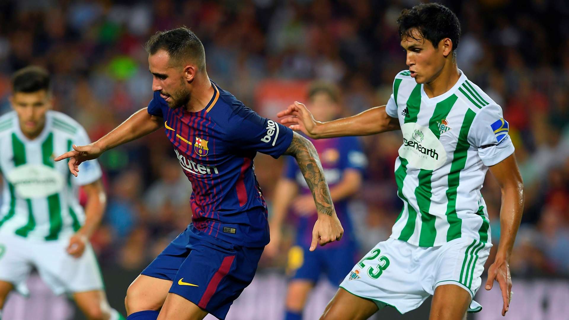 Paco Alcacer Aissa Mandi Barcelona Betis LaLiga 20082017