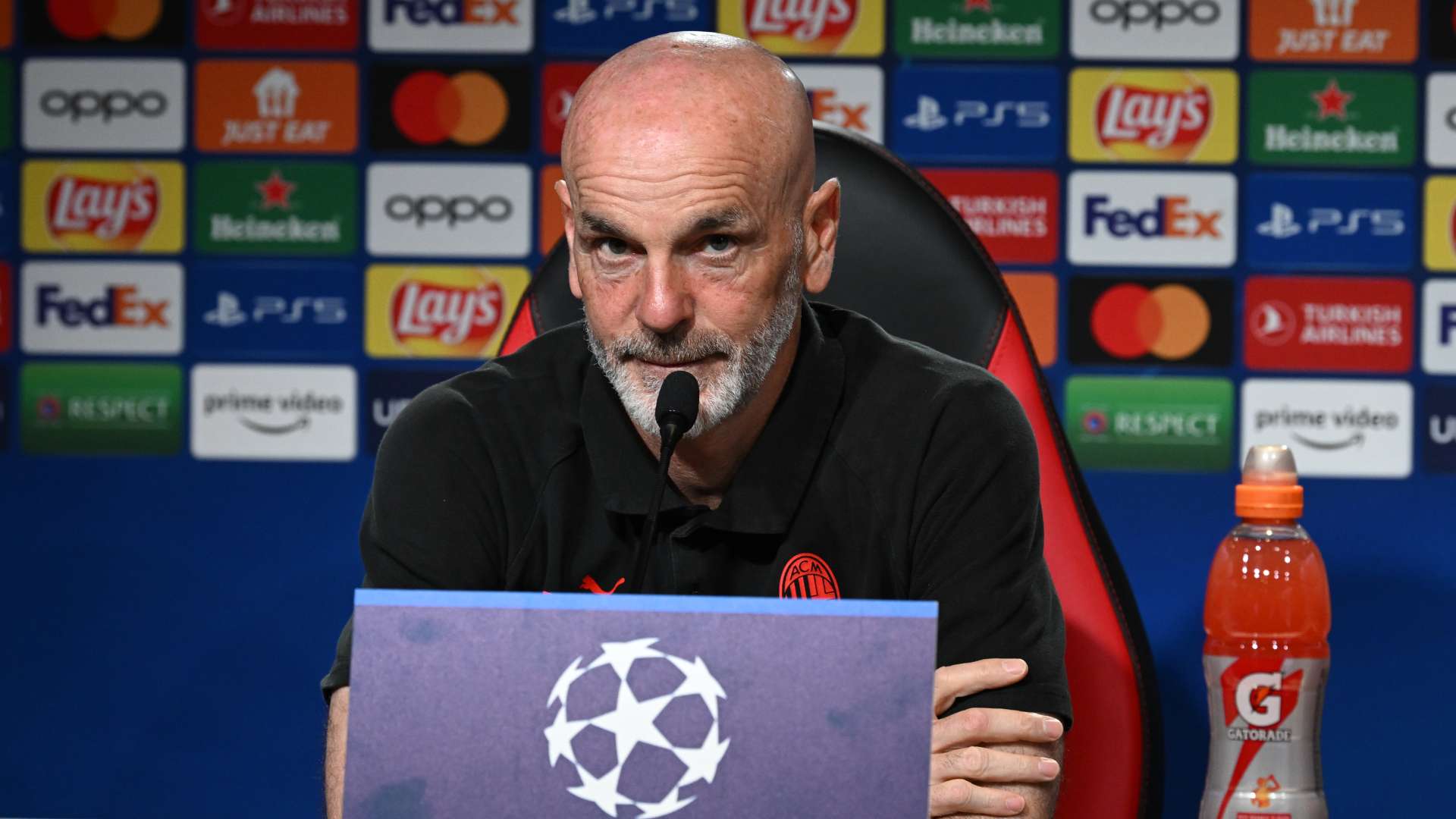 Pioli conferenza