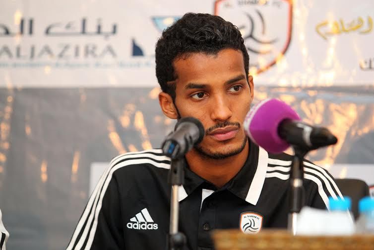 مهاجم الشباب نايف هزازي