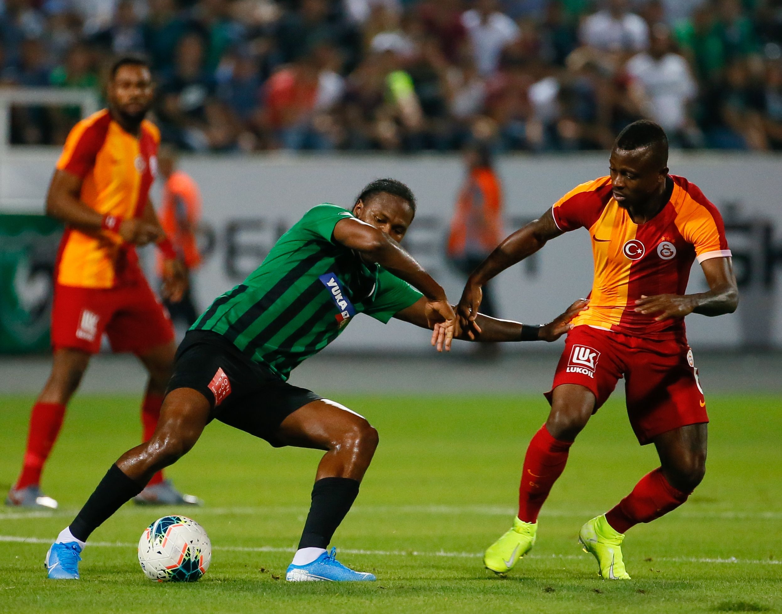 Hugo Rodallega Jean Michael Seri Denizlispor Galatasaray 08/16/19