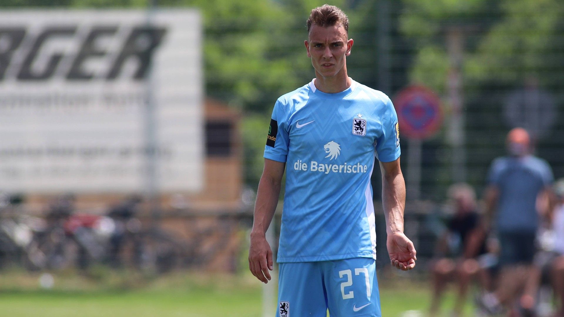 Vorbereitung Manuel Pfeifer (TSV 1860 München)