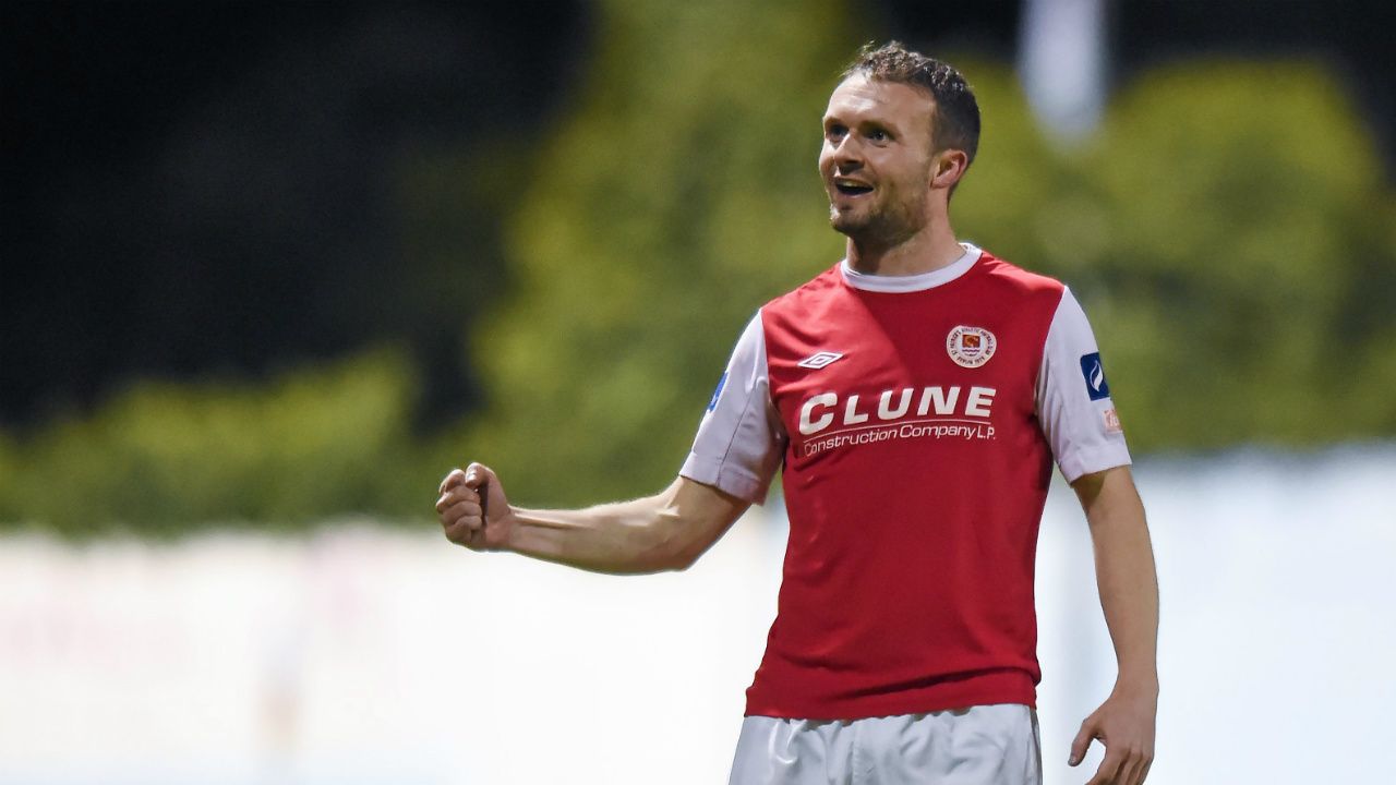 Conan Byrne St Patrick's Athletic 20141010