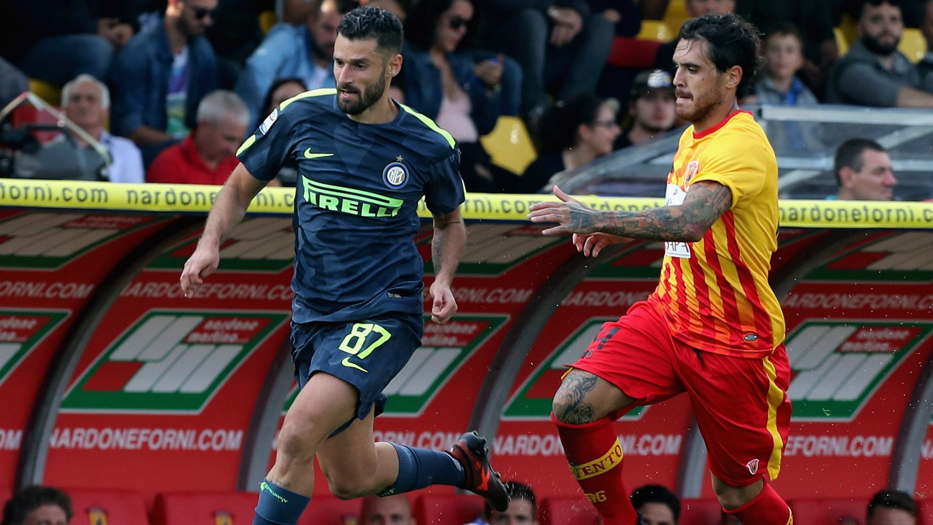 Candreva Viola Benevento Inter
