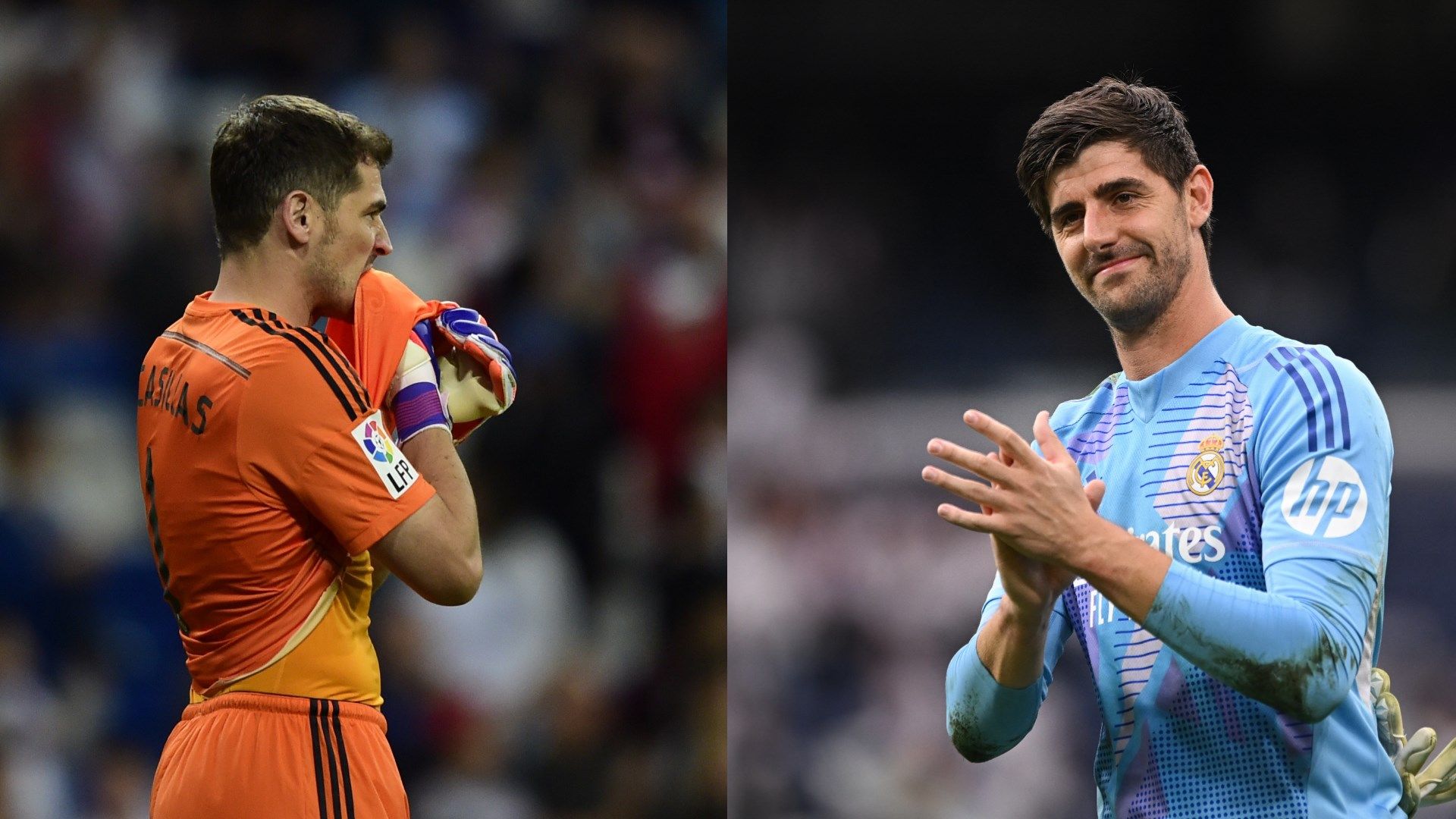 Thibaut Courtois Iker Casillas