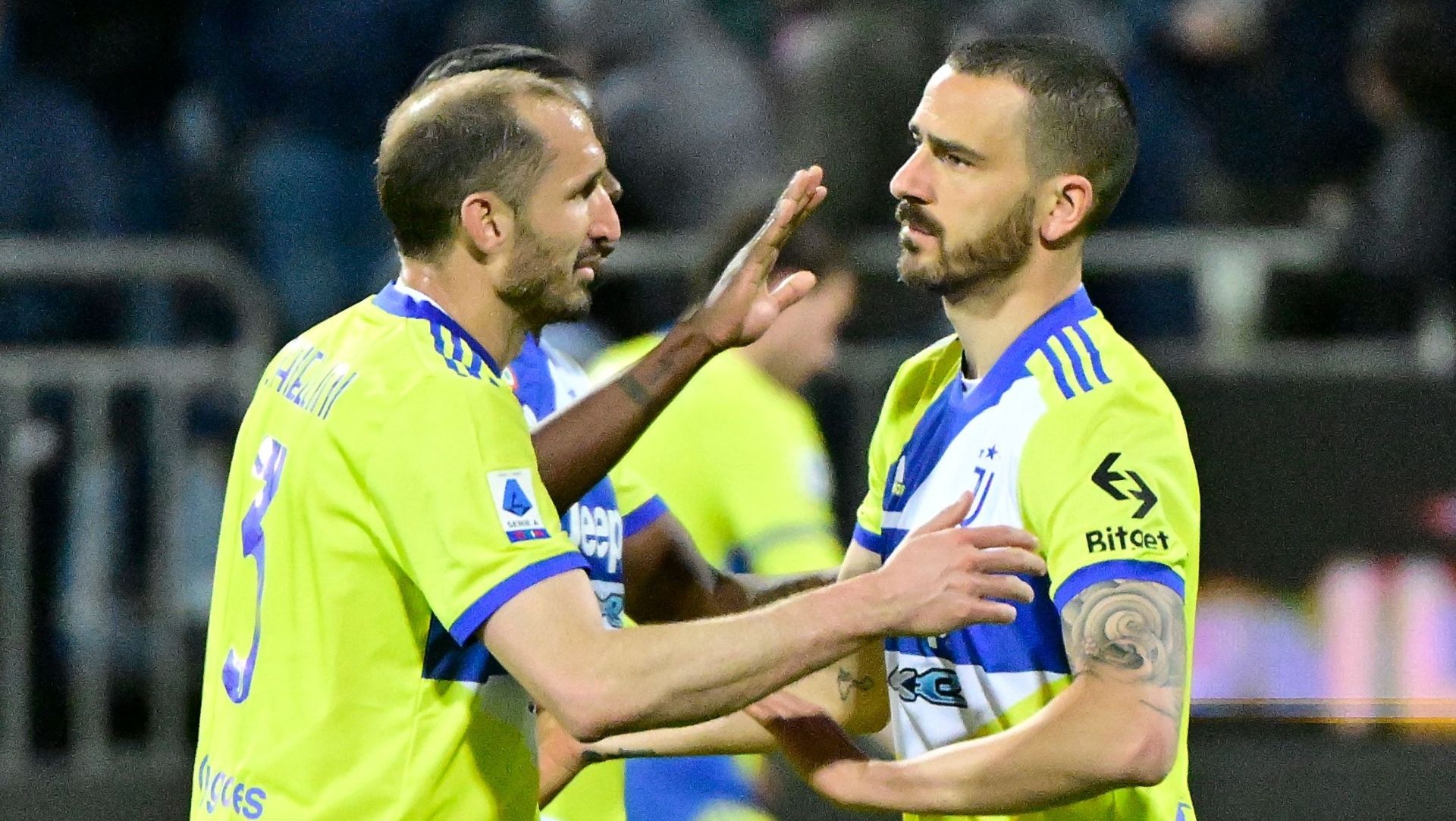 Giorgio Chiellini Leonardo Bonucci Juventus 2022