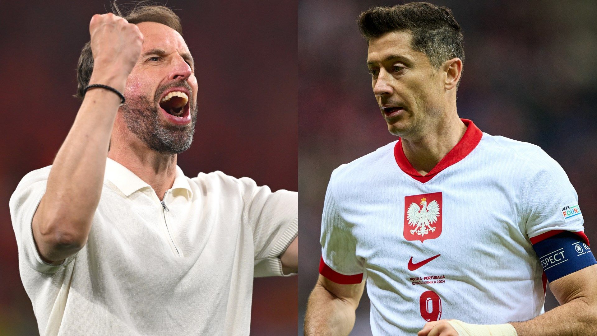 Gareth Southgate Robert Lewandowski
