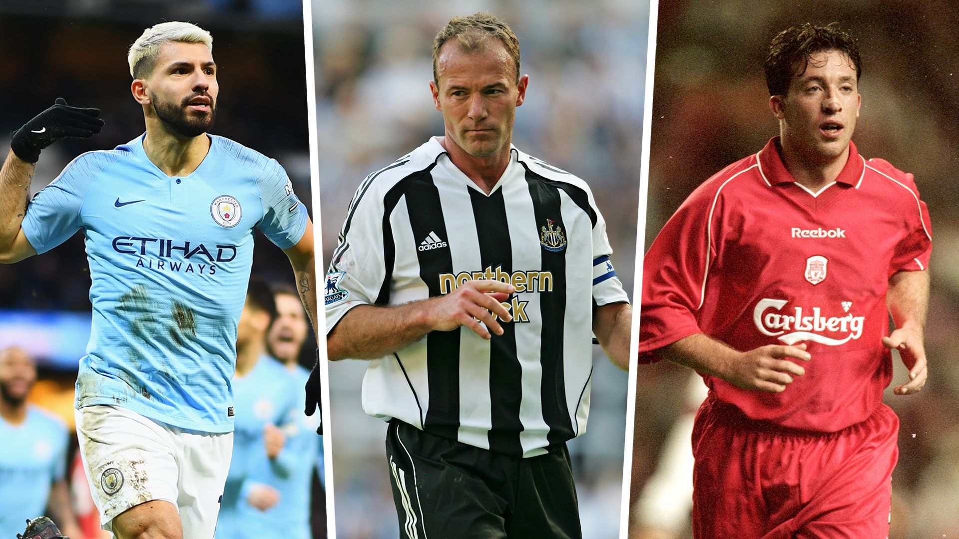 Premier League hat-trick scorers Aguero Shearer Fowler