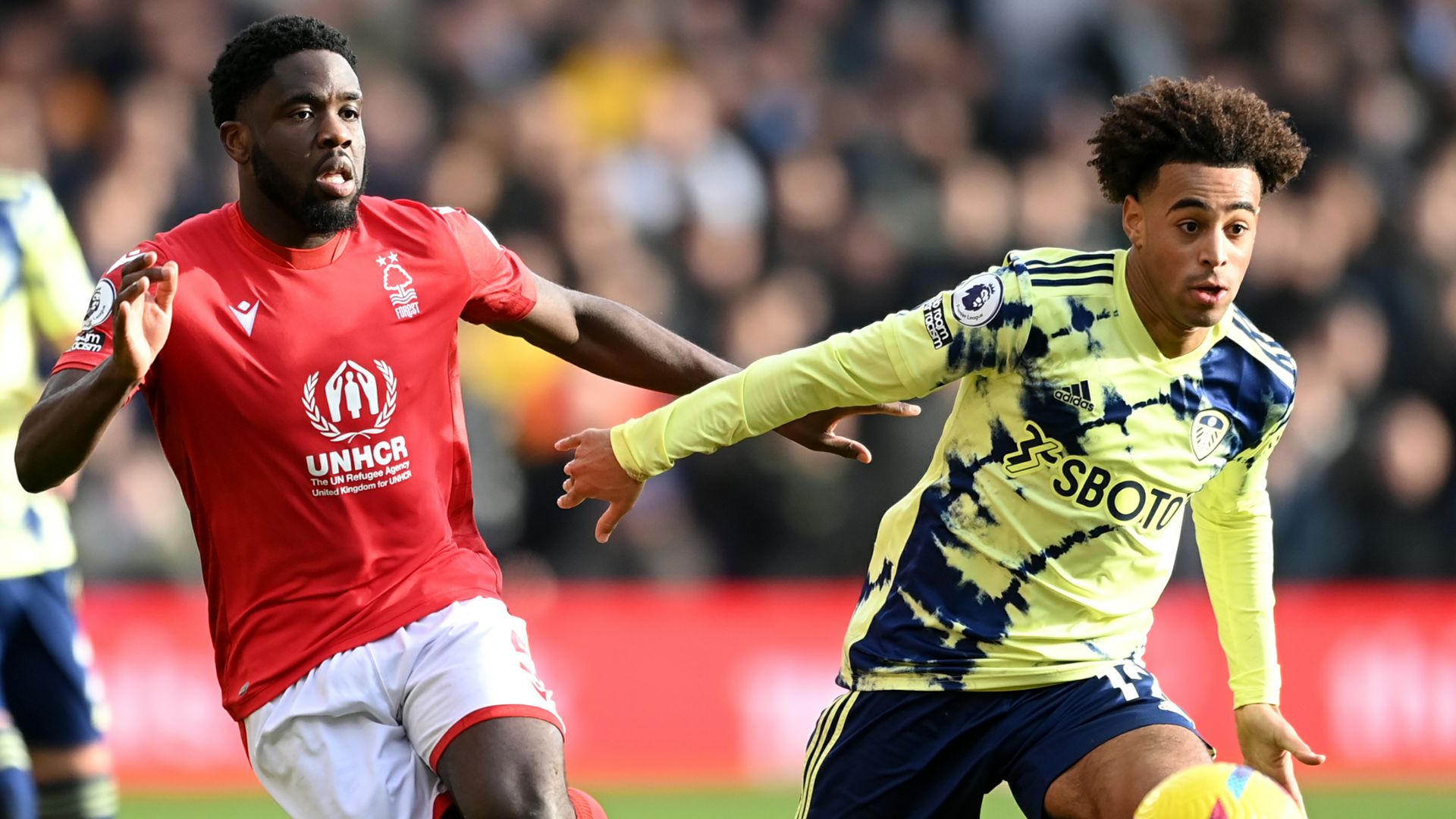 Tyler Adams Orel Mangala Leeds Nottingham Forest 2022-23