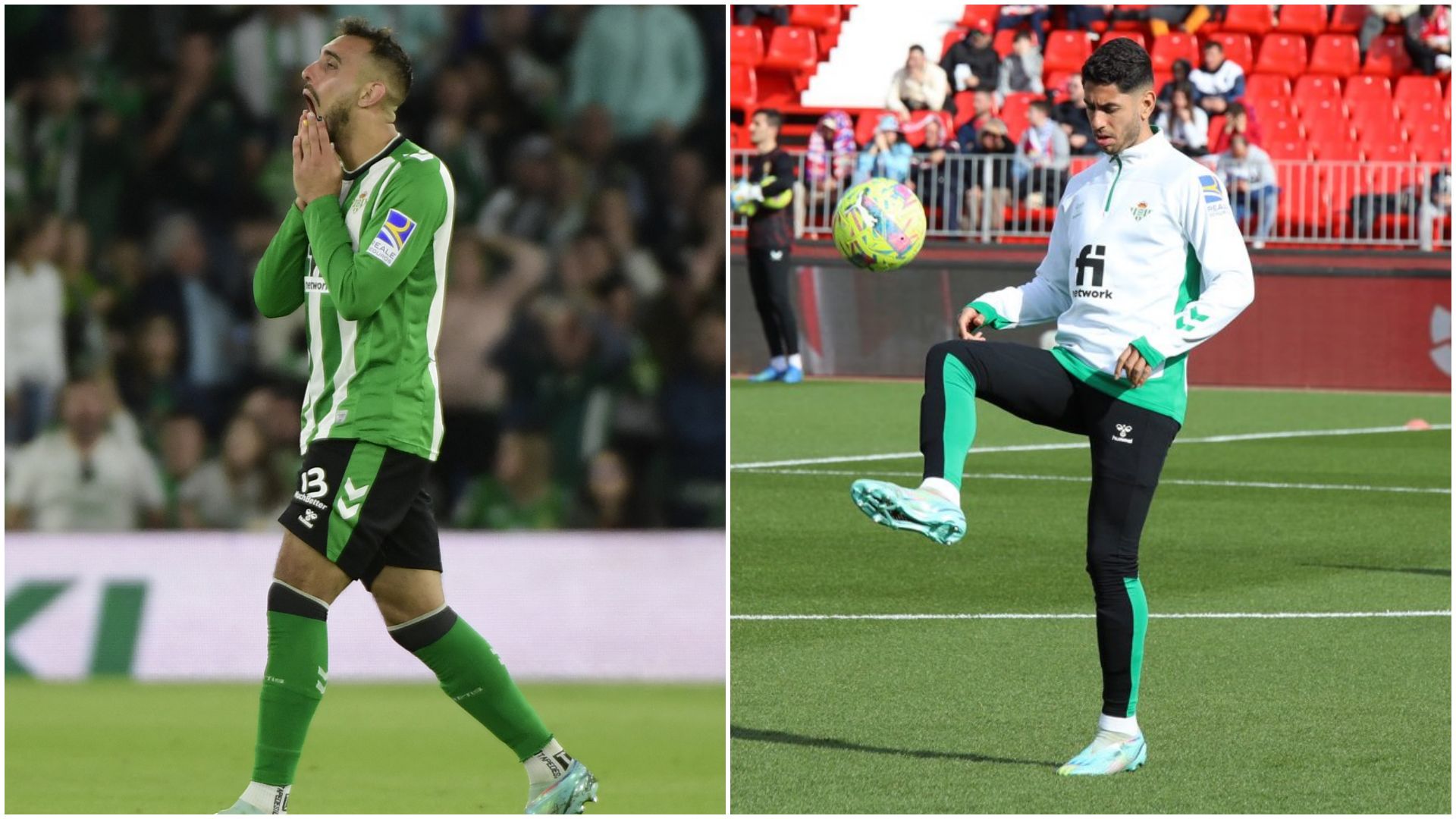 Borja Iglesias Ayoze Pérez Betis