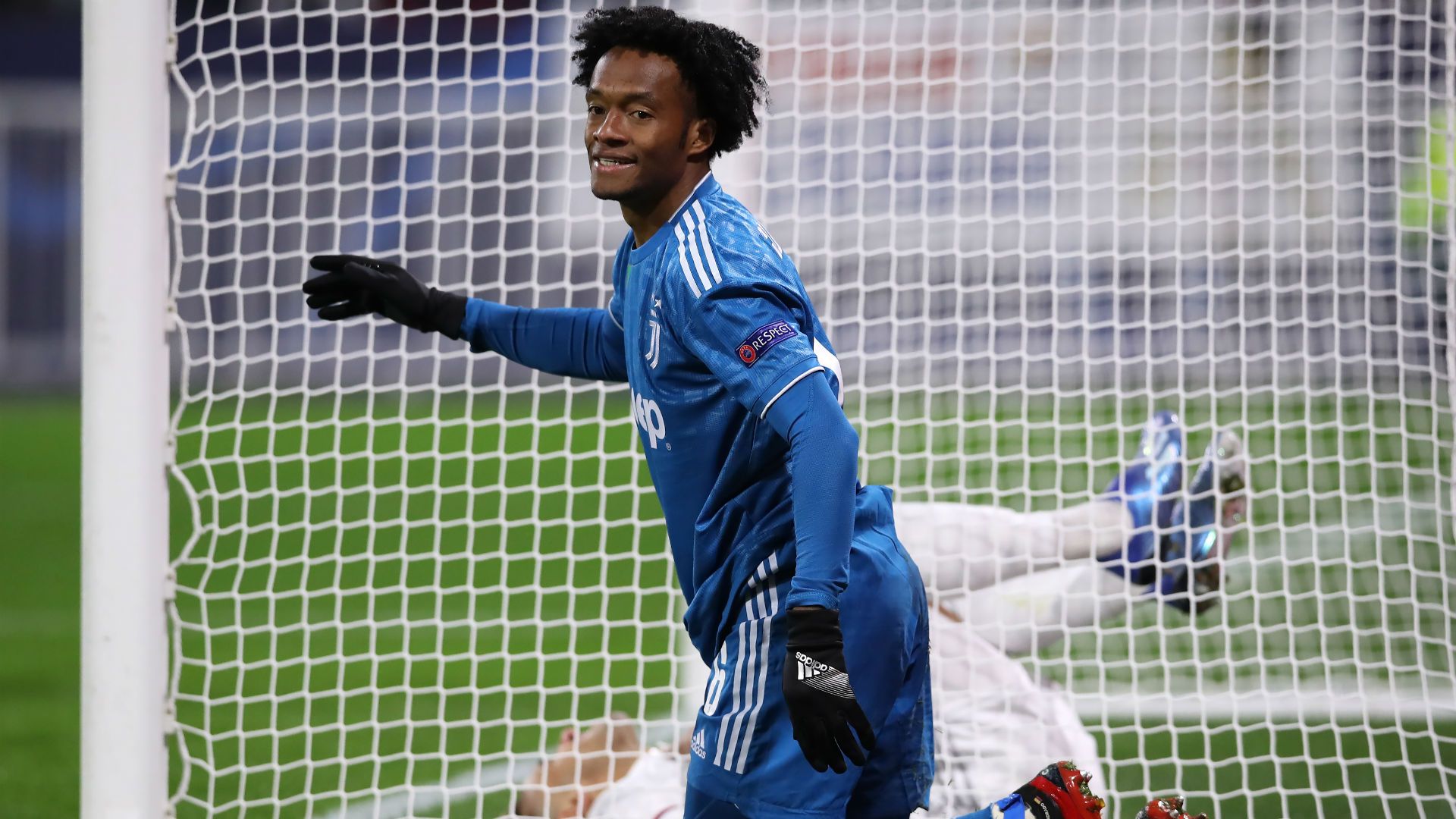 Juan Cuadrado Lyon Juventus Champions League 26022020