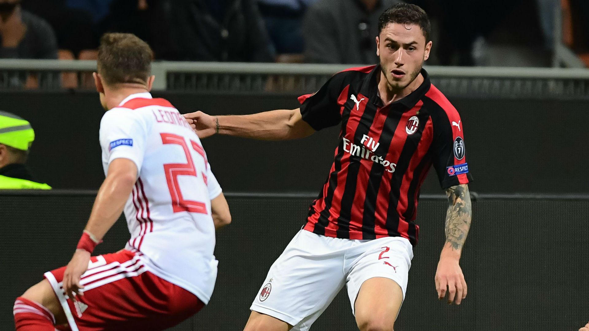 Calabria Milan Olympiacos Europa League