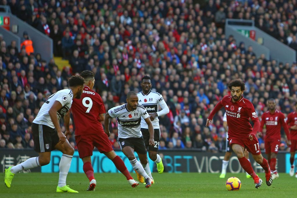 Salah liverpool Fulham 11112018
