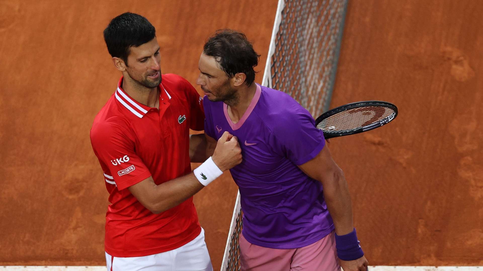 Djokovic Nadal 2021 Roma