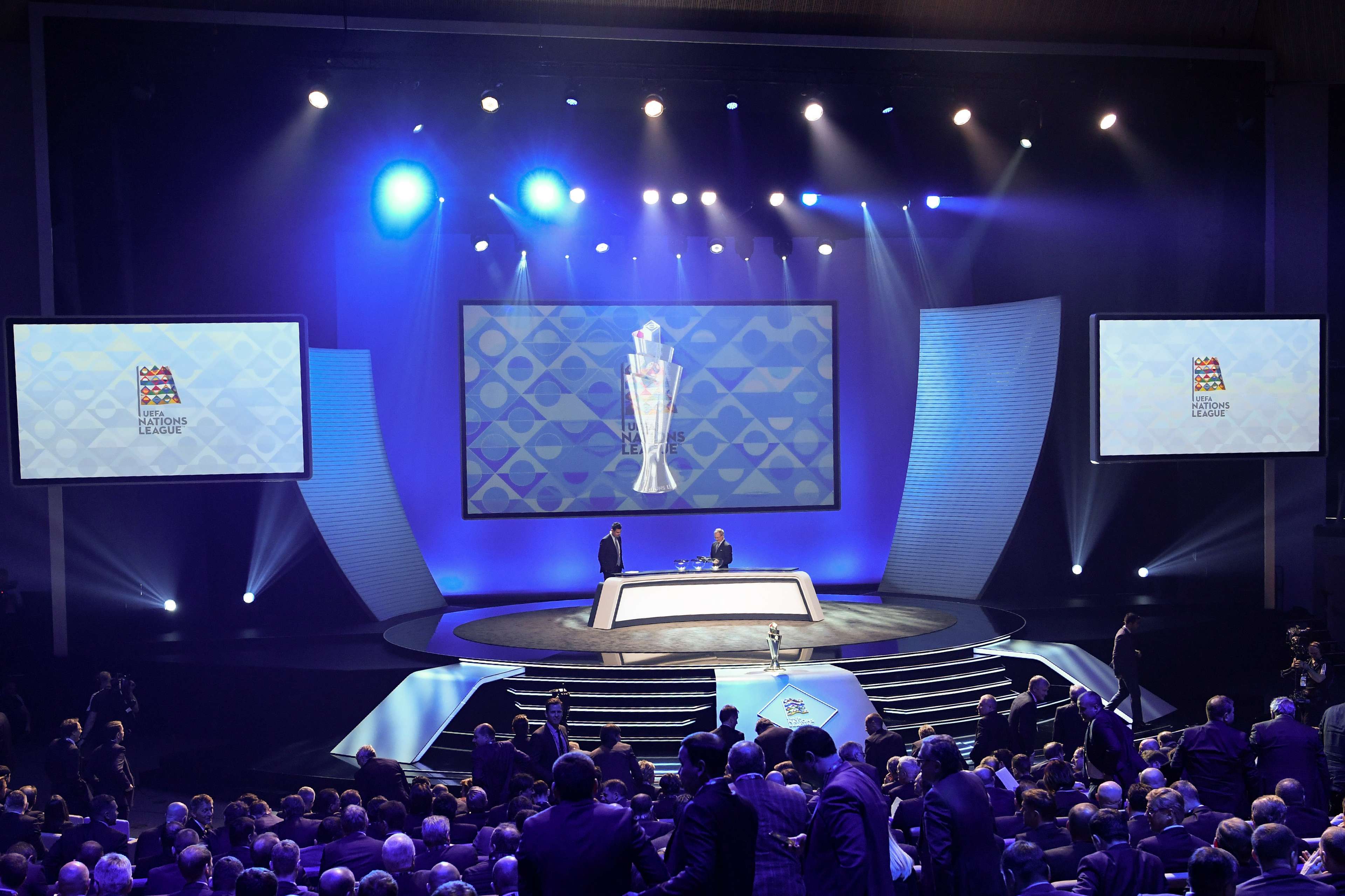 UEFA Nations League Draw Auslosung Logo