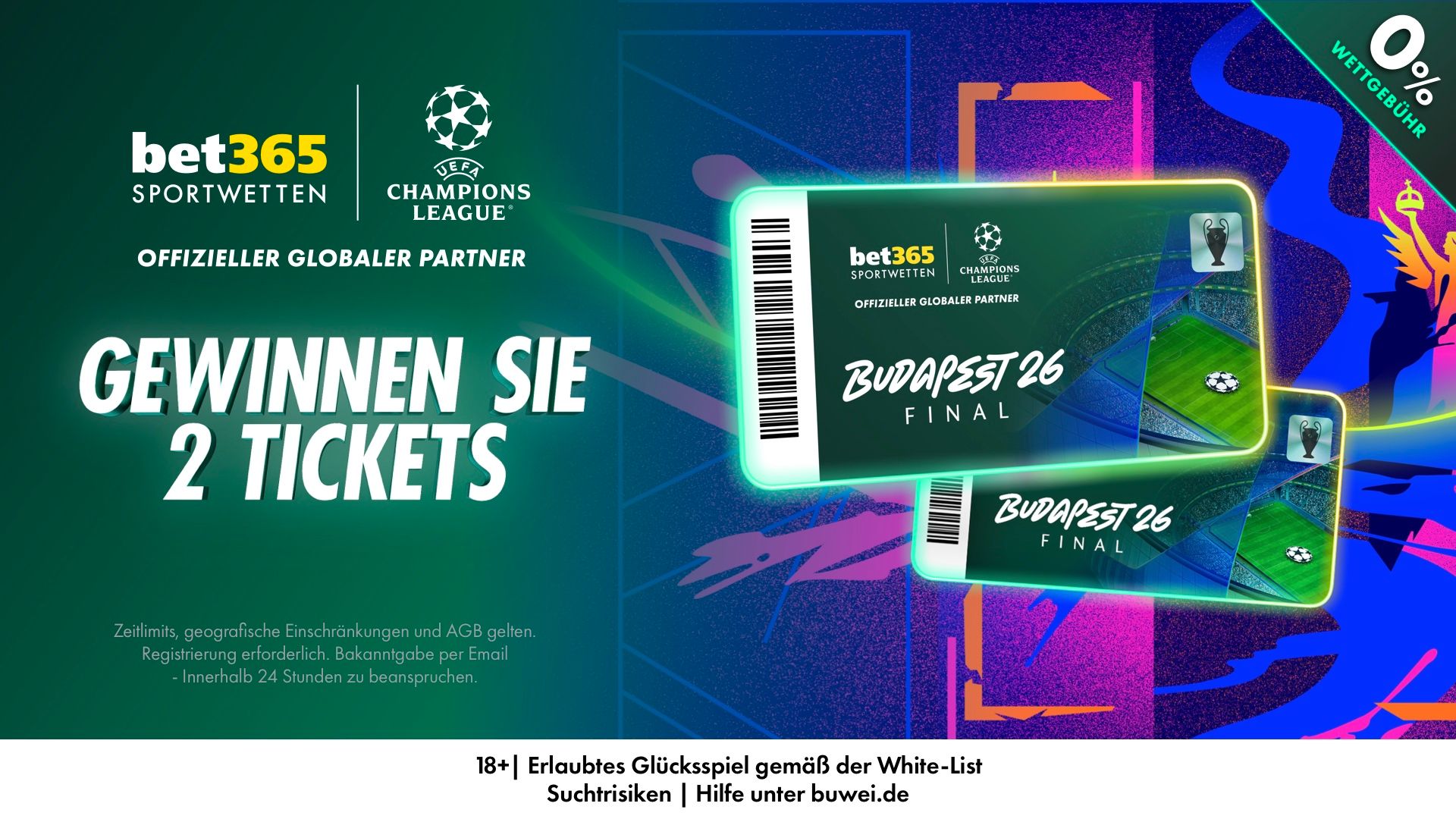 UCL Final Tickets - bet365